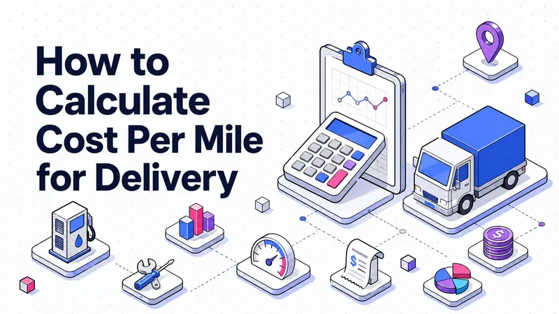 How to Calculate Cost Per Mile for Delivery